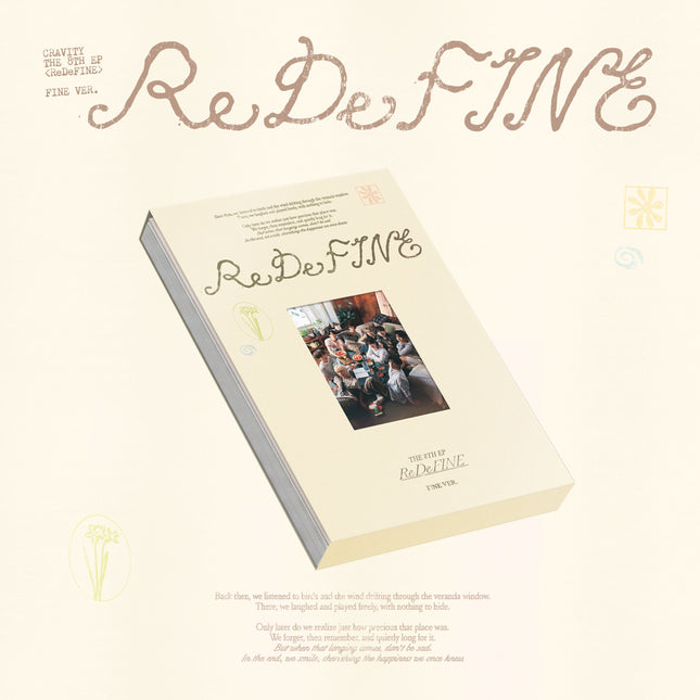 CRAVITY - ReDeFINE 8th Mini Album FINE Ver (Limited Edition)