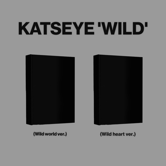 KATSEYE - WILD 3rd EP Album Photobook Ver (Wild world Ver / Wild heart Ver)
