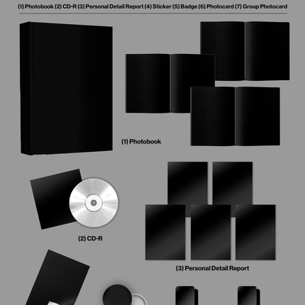 KATSEYE - WILD 3rd EP Album Photobook Ver (Wild world Ver / Wild heart Ver)