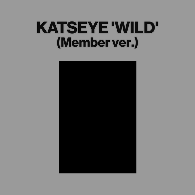 KATSEYE - WILD 3rd EP Album Member Ver (Member Selection)