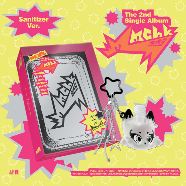 NEXZ - Mmchk 2nd Single Album Sanitizer Ver