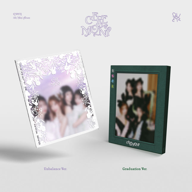 QWER - CEREMONY 4th Mini Ablum Photobook Ver (Unbalance Ver / Graduation Ver)