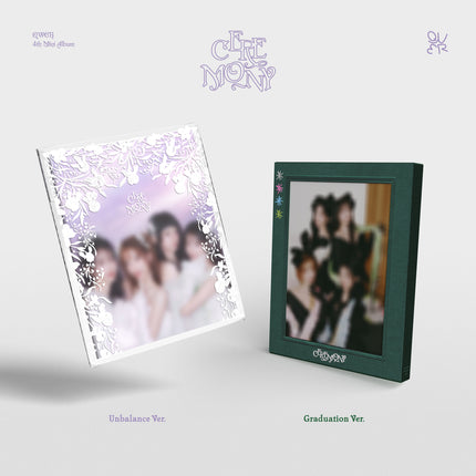 [SET] QWER - CEREMONY 4th Mini Ablum 2 Photobook + 4 Booklet Ver