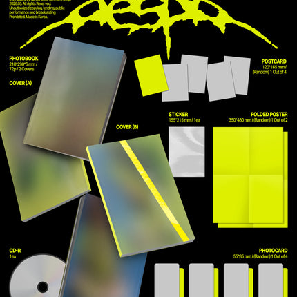 aespa - LEMONADE 2nd Full Ablum Complete 3Ver Set (2 LEMONADE/WDA/P.O.S)