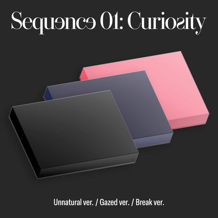 AND2BLE - Sequence 01: Curiosity 1st Mini Album Photobook Ver (Unnatural / Gazed / Break Ver)