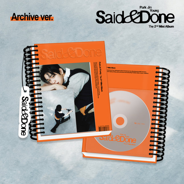 GOT7 Jinyoung - Said & Done 2nd Mini Album Archive Ver