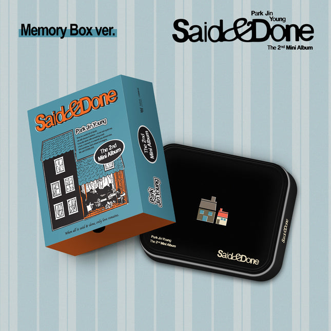 GOT7 Jinyoung - Said & Done 2nd Mini Album Memory Box Ver