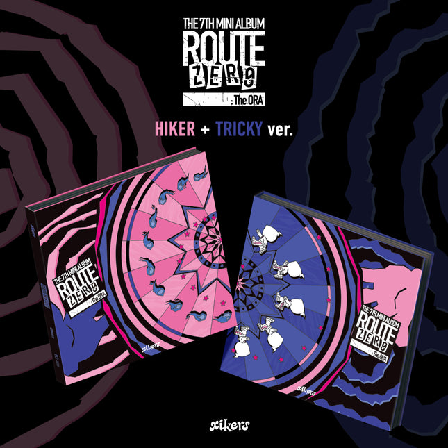 xikers - ROUTE ZERO : The ORA 7th Mini Album Photobook Ver (TRICKY Ver/HIKER Ver)
