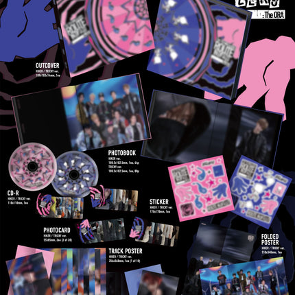 [SET] xikers - ROUTE ZERO : The ORA 7th Mini Album 2 Photobook + Special + POCAALBUM Ver All Set
