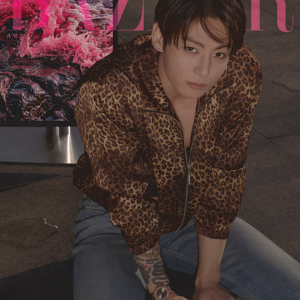 BTS Jungkook Cover HARPER'S BAZAAR Magazine June 2026 (ZEROBASEONE 16p)