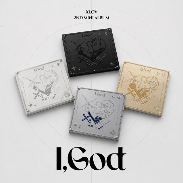 XLOV - I,God 2nd Mini Album (Version Selection & Set)