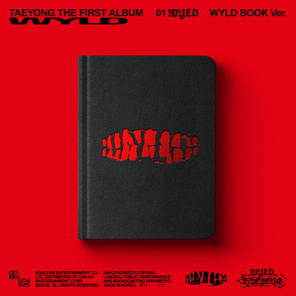 NCT TAEYONG - WYLD 1st full Album WYLD BOOK Ver