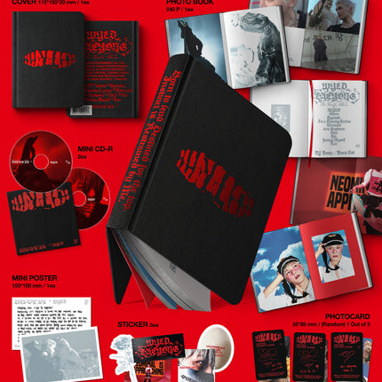 NCT TAEYONG - WYLD 1st full Album WYLD BOOK Ver