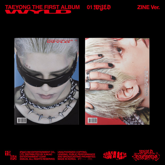 NCT TAEYONG - WYLD 1st full Album Zine Ver