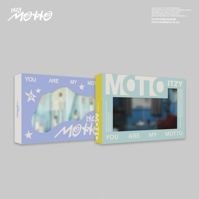 ITZY - Motto 12th Mini Album POCAALBUM Ver