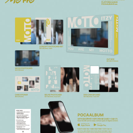 ITZY - Motto 12th Mini Album POCAALBUM Ver