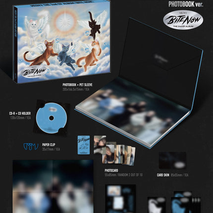 MEOVV - BITE NOW 2nd EP Album Photobook Ver (BEAST / ANGEL Ver / SET)