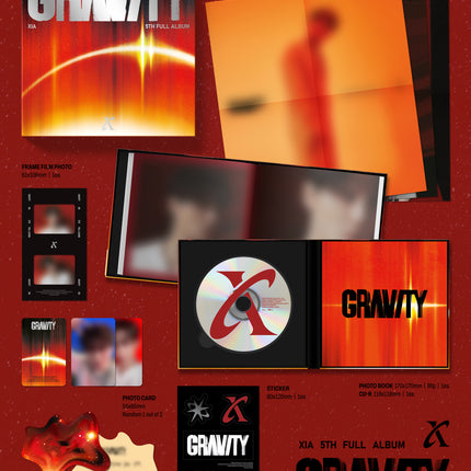 XIA - GRAVITY 5th Full Album Orbit Ver