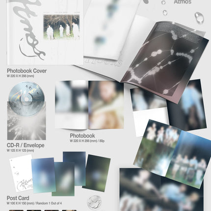 SHINee - Atmos 4th Mini Album PrIsmIc Atmos Ver Photobook Ver
