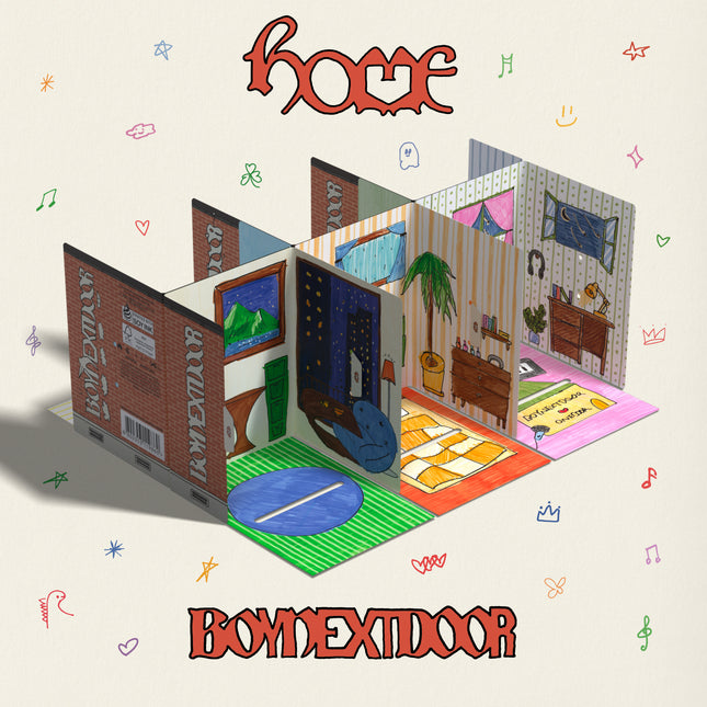 BOYNEXTDOOR - HOME 1st Studio Album Weverse Albums Ver (Member Selection)