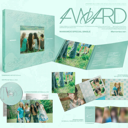 MAMAMOO - 4WARD Special Single Album ALL SET
