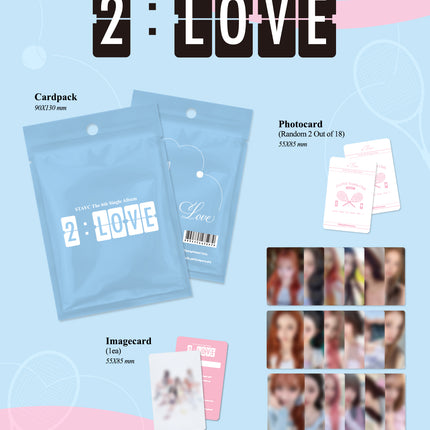 STAYC - 2:LOVE 6th Single Album PLVE Ver