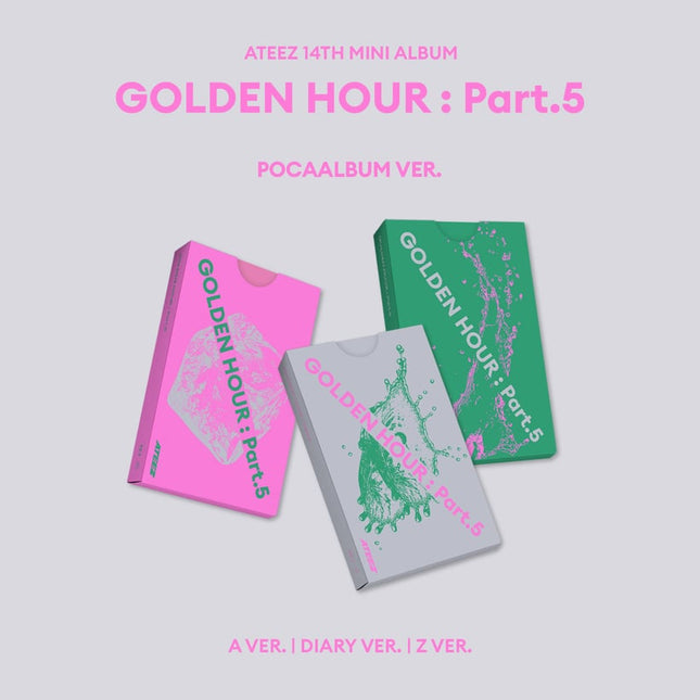 ATEEZ - GOLDEN HOUR : Part.5 14th Mini Album POCAALBUM Ver