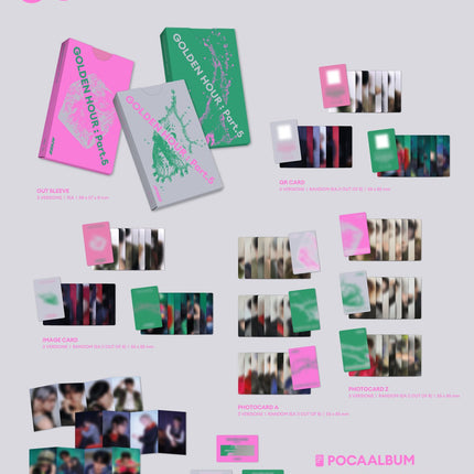 ATEEZ - GOLDEN HOUR : Part.5 14th Mini Album POCAALBUM Ver