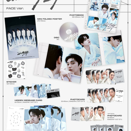 ONF - ONF:MY SELF 2nd Full Album PHOTOBOOK Ver (LOST / FACE / STEP Ver)