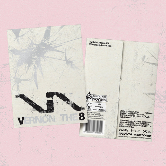 SEVENTEEN V8 (THE 8, VERNON) - V8 1st Mini Album Weverse Albums Ver