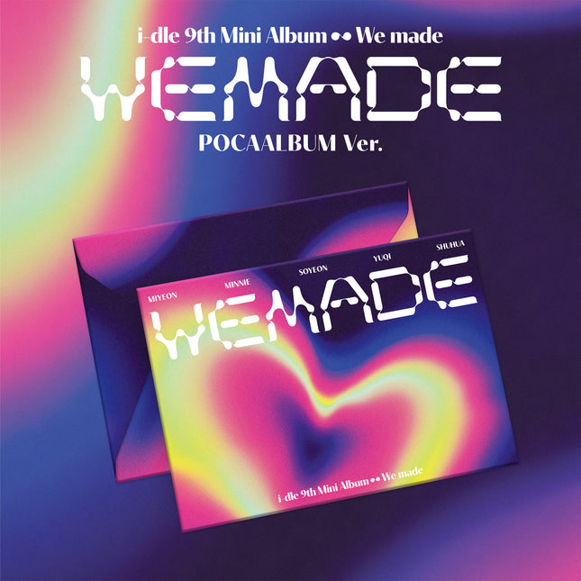 i-dle - We Made 9th Mini Album POCAALBUM Ver