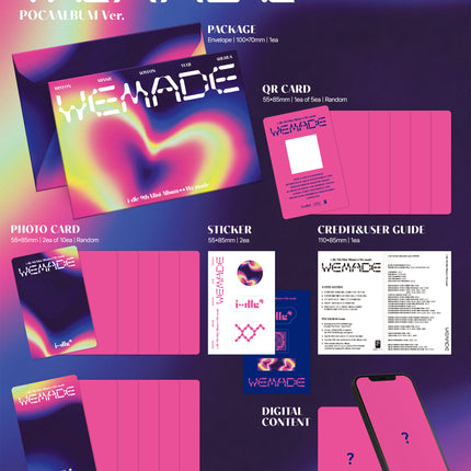 i-dle - We Made 9th Mini Album POCAALBUM Ver