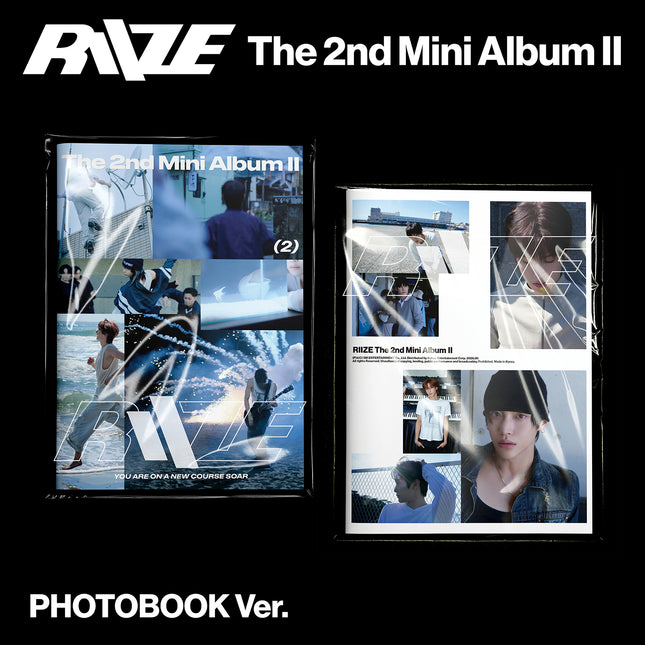 RIIZE - II 2nd Mini Album Photobook Ver ( llog A / llog B Ver )
