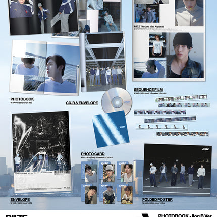RIIZE - II 2nd Mini Album Photobook Ver ( llog A / llog B Ver )