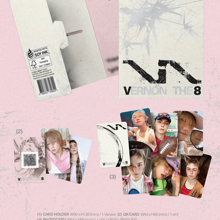 SEVENTEEN V8 (THE 8, VERNON) - V8 1st Mini Album Weverse Albums Ver