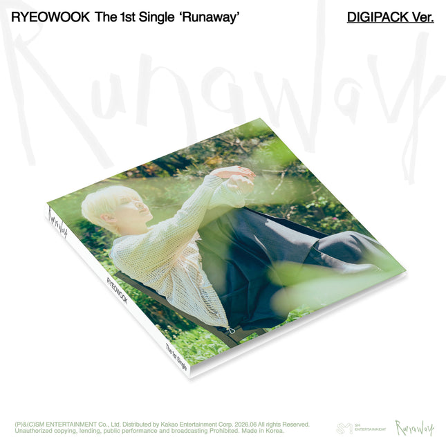 Super Junior RyeoWook - A Wild Rose 3rd Mini Album DIGIPACK Ver