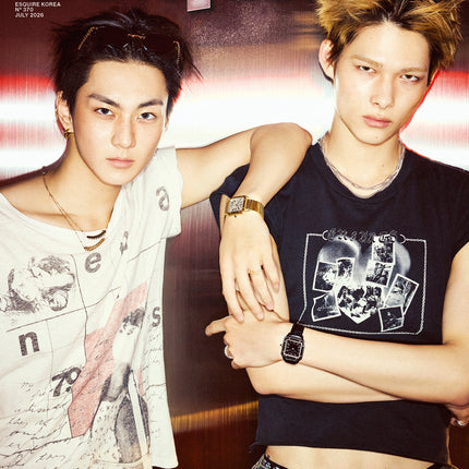 ENHYPEN JUNGWON NI-KI - Cover ESQUIRE Magazine July 2026.