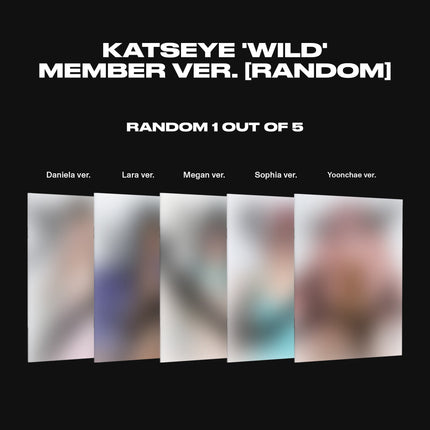 KATSEYE - WILD 3rd EP Album Member Ver (Member Selection)