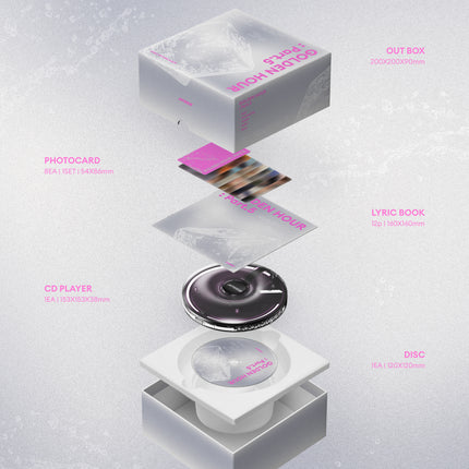 ATEEZ - GOLDEN HOUR : Part.5 14th Mini Album CDP Ver (Limited Edition)
