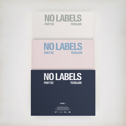 TXT YEONJUN - NO LABELS: PART 02 2nd Mini Album Photobook Ver. ( THEME 1 / 2 / 3 )
