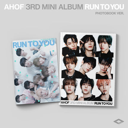 AHOF - RUN TO YOU 3rd Mini Album PHOTOBOOK Ver. ( HEART / RUSH / Set Ver)