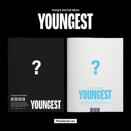 DAY6 Young K - YOUNGEST 2nd Full Album Photobook Ver. (Beyond /Grounded / Set)