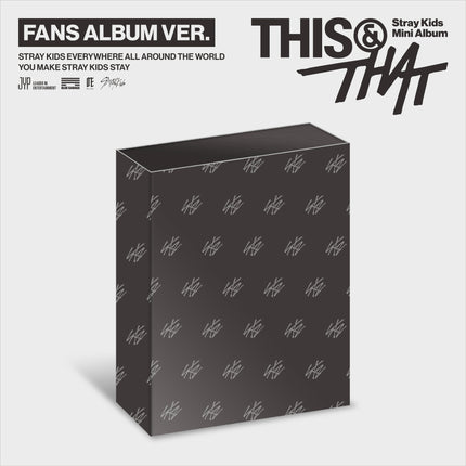 Stray Kids - THIS & THAT 10th Mini Album FANS ALBUM Ver.