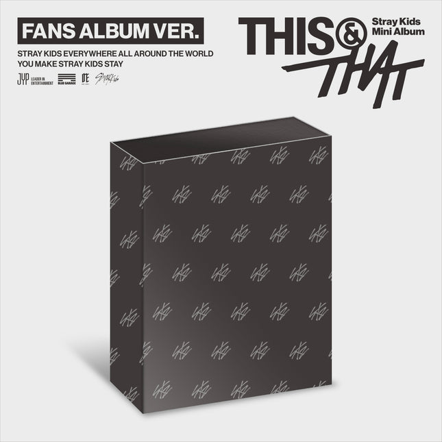 Stray Kids - THIS & THAT 10th Mini Album FANS ALBUM Ver.