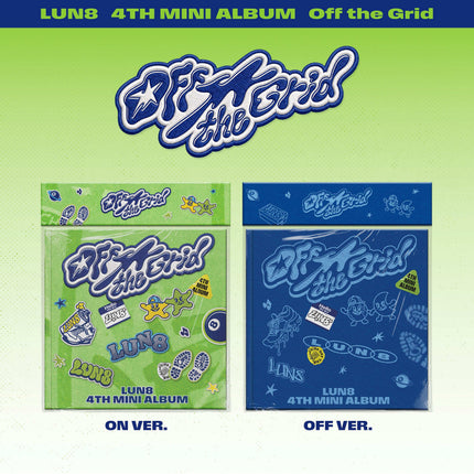 LUN8 - OFF THE GRID 4th Mini Album (ON Ver / OFF Ver / Set)
