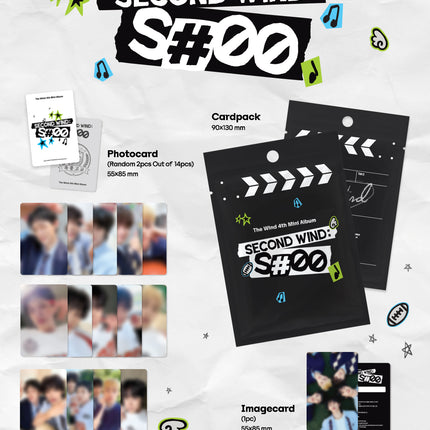 The Wind - Second wind : S#00 4th Mini Album Platform Ver.