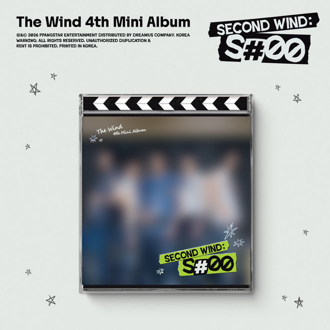 The Wind - Second wind : S#00 4th Mini Album Jewel Case Ver.