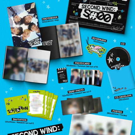 The Wind - Second wind : S#00 4th Mini Album Photobook Ver.