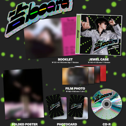[SET] Picheolin - 吉BOARD 1st Mini Album Magazine + Jewel Case + USB + Cassette Tape Ver. SEVENTEEN DINO