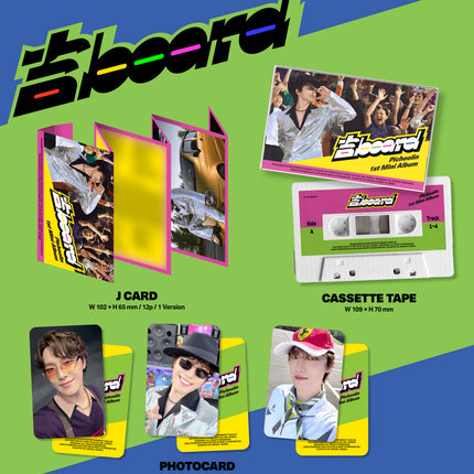 Picheolin - 吉BOARD 1st Mini Album Cassette Tape Ver. SEVENTEEN DINO
